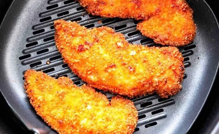Frango Empanado com Farinha Panko na Airfryer — Crocante e Rápido 4.9 (150)