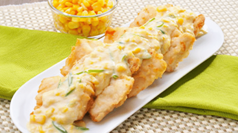 Peixe com Creme de Milho 4.8 (88)