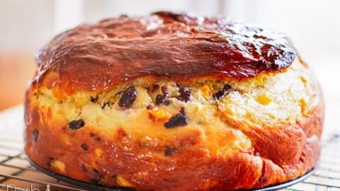 receita de panetone caseiro com frutas cristalizadas