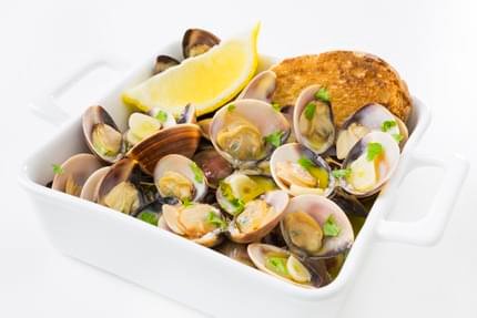 Amêijoas à Bulhão Pato — Receita Tradicional Portuguesa