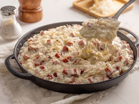 Arroz à Piemontese Cremoso com Queijo e Creme de Leite