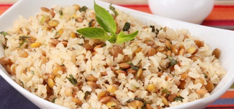 Arroz com Lentilha Receita Tradicional para Ano-Novo