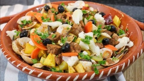 Carne de Porco à Alentejana com Amêijoas