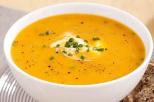 Creme de Cenoura com Batata Receita Portuguesa