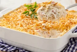 Fricassê de Frango creme de com Milho