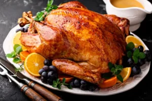 Peru de Natal Assado Tradicional Receita com Molho Especial