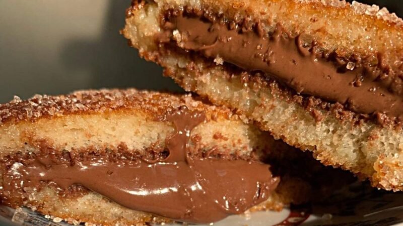 Rabanada Recheada com Nutella Que Vai Explodir de Sabor! 4.9 (78)