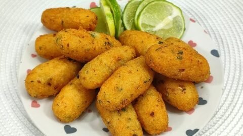 Receita de Bolinho de Bacalhau Tradicional para Entrada de Natal