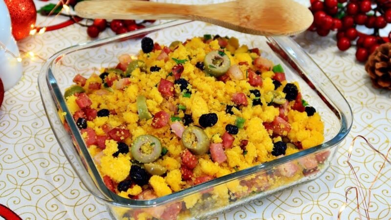 Receita de Farofa Especial de Fim de Ano com Frutas Secas 4.8 (56)