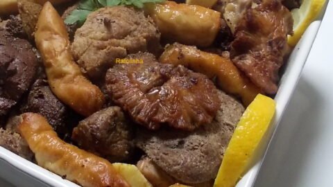 Rojões à Moda do Minho Receita Tradicional Portuguesa