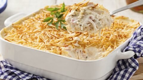 Salpicão de Frango Cremoso com Requeijão para o Natal