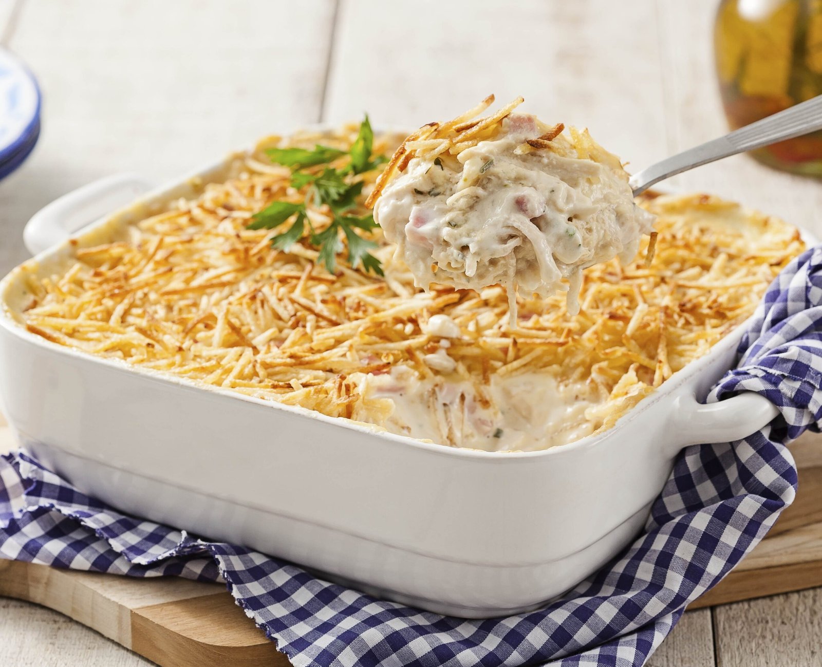 Salpicão de Frango Cremoso com Requeijão