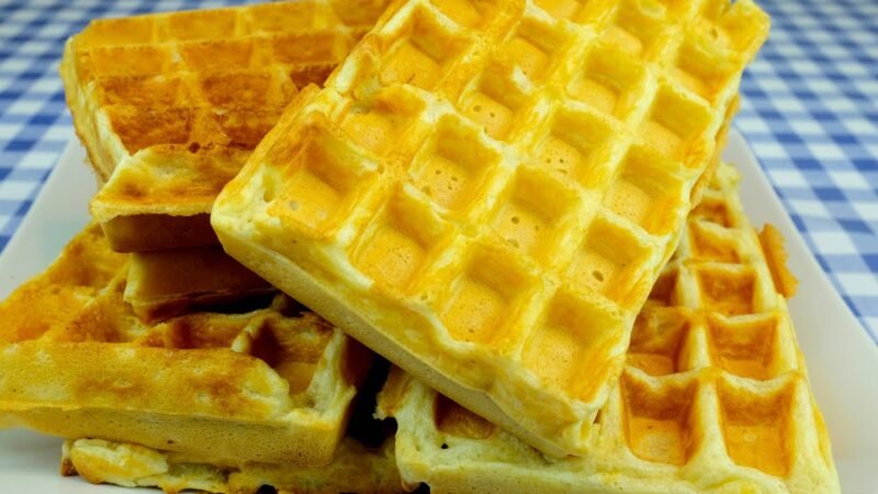 Waffle Simples e Delicioso – Receita Fácil 4.8 (120)