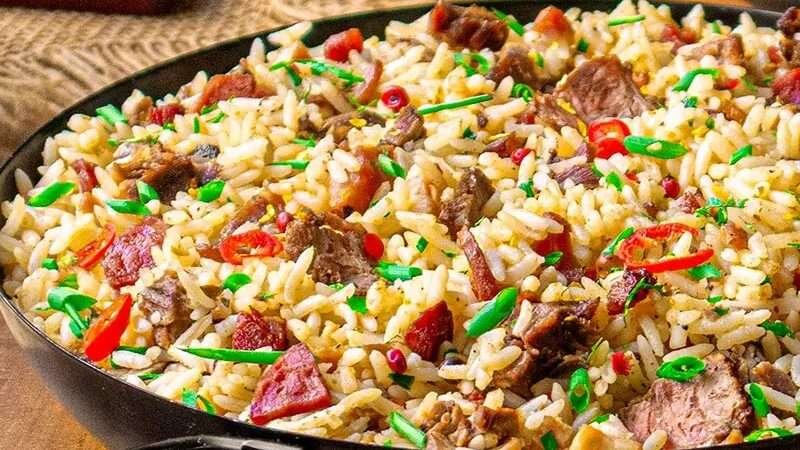 Arroz Carreteiro Caseiro: Prático, Delicioso e Sustentável 4.9 (90)