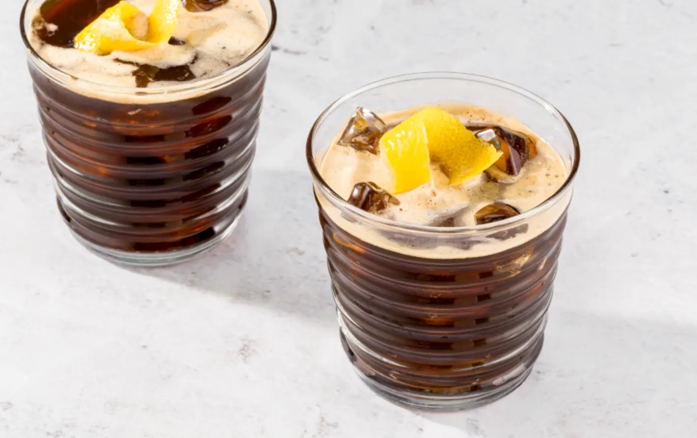 Mocktails de Café, drink gelado sem álcool pronto em 2 minutos