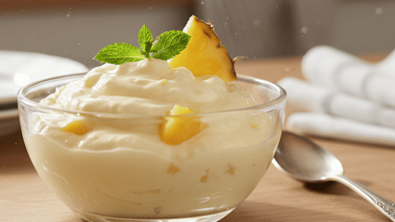 Mousse de Abacaxi Real: O Segredo da Cremosidade Total (Sem Gelatina!) 4.9 (92)