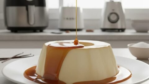 O Pudim de Air Fryer Mágico Sem Açúcar e Pronto em 15 Minutos