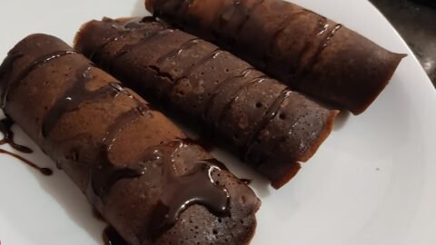 Panqueca de Chocolate Fácil