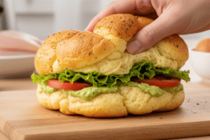 Pão de Nuvem Salgado sem farinha