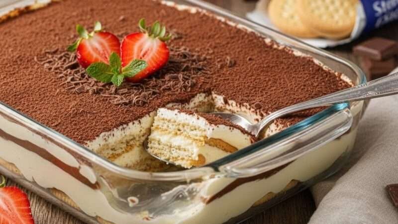 Pavê Descomplicado da Vovó: O Segredo Cremoso que Vai Conquistar 4.9 (97)