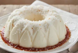 Pudim de Coco Fit com gelatina