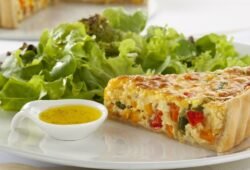 Quiche de Legumes Low Carb