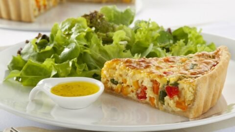 Quiche de Legumes Low Carb