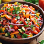 Receita de Salada de Pimenta e Cebola (Molho de Baiana)