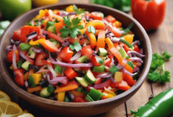 Receita de Salada de Pimenta e Cebola (Molho de Baiana)