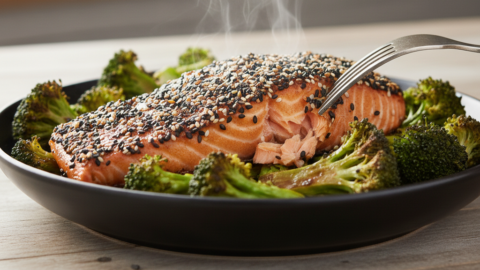 Salmão Teriyaki na Air Fryer que Derrete na Boca