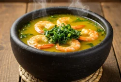 Tacacá Tradicional com Tucupi e Jambu