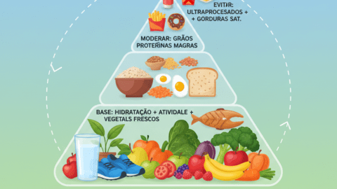 a nova piramide alimentar