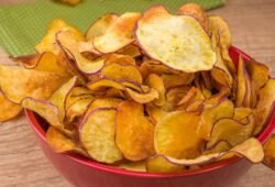batata doce chips na airfryer
