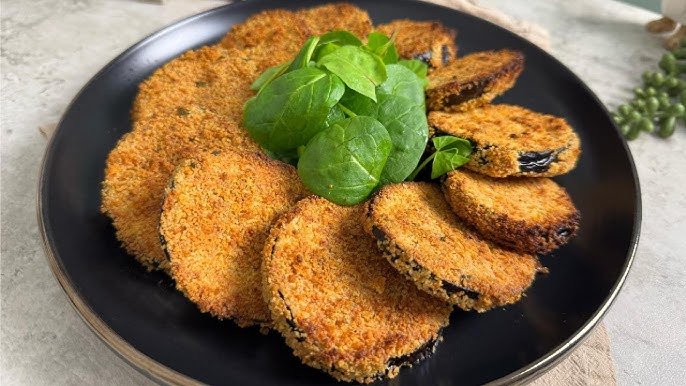BERINJELA CROCANTE NA AIRFRYER ADEUS BATATA FRITA! 4.8 (95)
