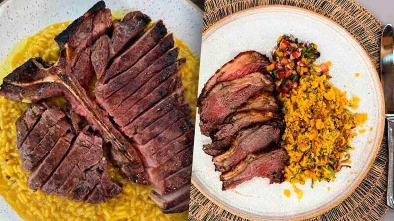 Bisteca Bovina Brasileira com alho: Simples, Rápida e Irresistível 4.8 (95)