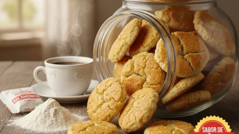 bolacha caseira com sal amoníaco receita