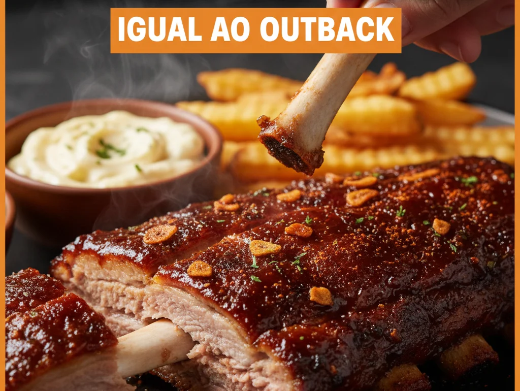 Costela do Outback no forno, receita fácil e suculenta
