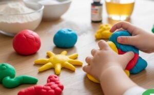 MASSINHA DE MODELAR CASEIRA: Receita fácil, barata e NÃO TÓXICA!