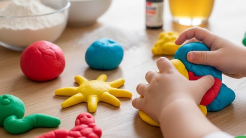 MASSINHA DE MODELAR CASEIRA: Receita fácil, barata e NÃO TÓXICA! 0 (0)