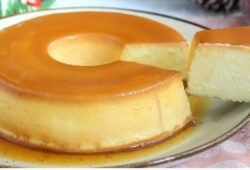 receita de pudim de leite em pó simples