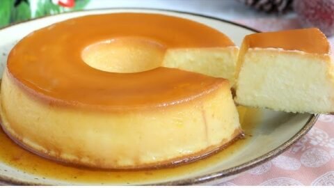 receita de pudim de leite em pó simples