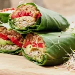 Wrap Fit de Couve A Receita Seca Barriga