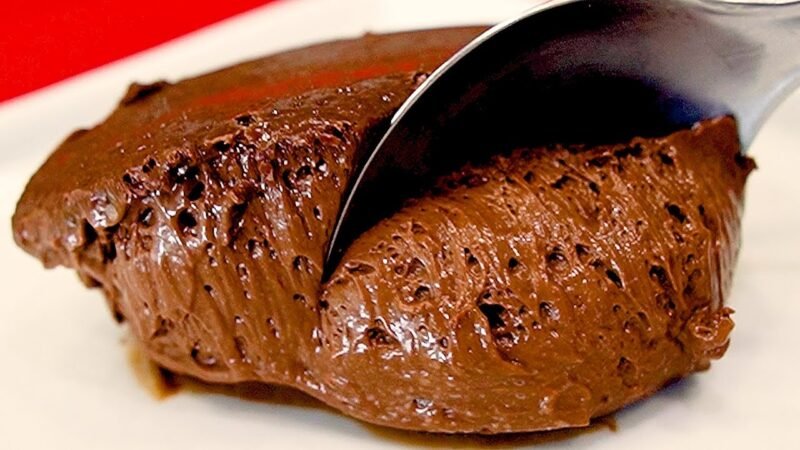 Mousse de Chocolate Sobremesa Simples para o Dia das Mães 4.9 (174)