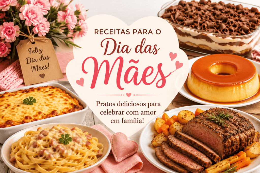 Receita de Sobremesa para o Dia das Mães