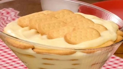 receita de pave de bolacha de maizena para o dia das maes