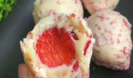 receita morango cravejado