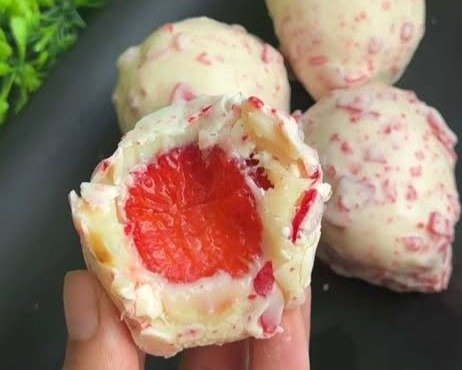 receita morango cravejado